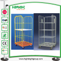 Warehouse Roll Storarge Cage Container Trolley Cart